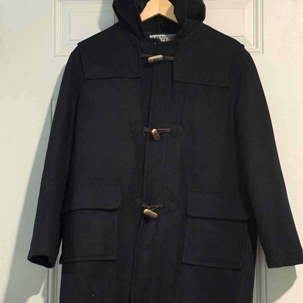 Navy Toggle Coat